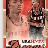 Damian Lillard 2013 2014 Hoops Dreams Series Mint Card #23