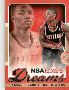 Damian Lillard 2013 2014 Hoops Dreams Series Mint Card #23