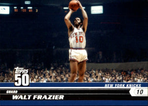 Walt Frazier 2007 2008 Topps 50th Anniversary Series Mint Card #33
