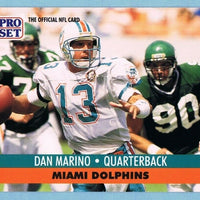 Dan Marino 1991 Pro Set Series Mint Card #210