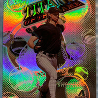 Randy Johnson 2000 Topps Chrome Own the Game Titans of the Game Series Mint Card #OTG27