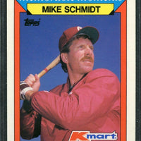 Mike Schmidt 1988 Topps Kmart Memorable Moments Series Card #25