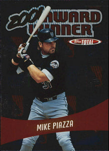 Mike Piazza 2002 Topps Total Award Winner Series Mint Card  #AW22