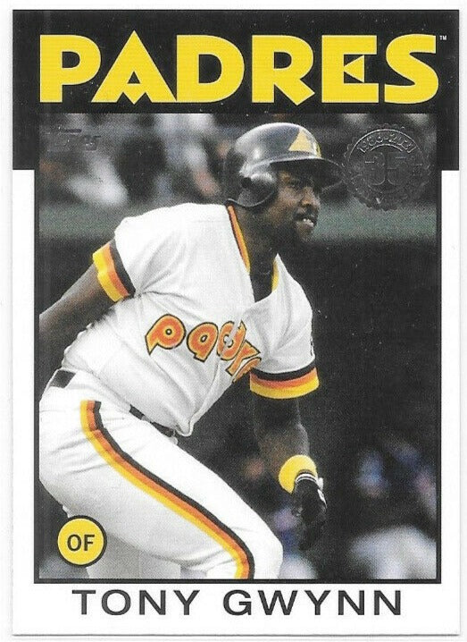 Tony Gwynn 2021 Topps MLB Throwback Series Mint Card #86B-77