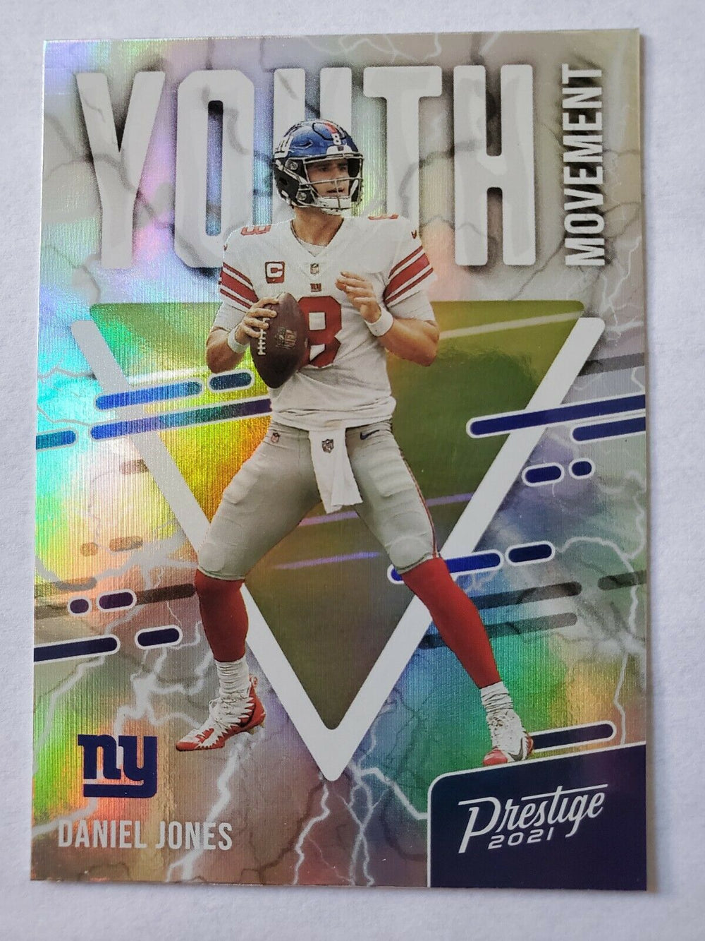 Daniel Jones 2021 Panini Prestige Youth Movement Mint Card #YM-20