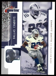 Emmitt Smith 2001 Fleer Game Time Series Mint Card #34