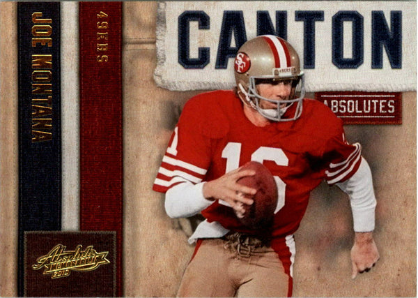 Joe Montana 1982 Topps Passing Leaders Series Mint Card #257