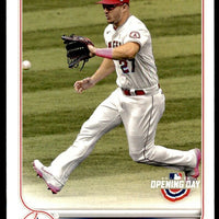 Mike Trout 2022 Topps Opening Day Series Mint Card #27