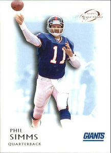 Phil Simms 2011 Topps Legends BLUE Parallel Series Mint Card #23