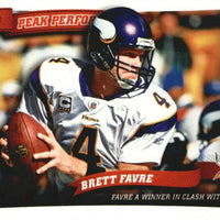 Brett Favre 2010 Topps Peak Performance Series Mint Card #PP35