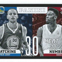 Stephen Curry 2012 2013 Panini Matching Numbers Series Mint Card #19 with Norris Cole