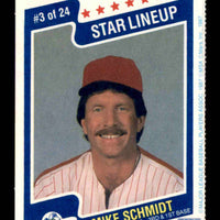 Mike Schmidt 1987 M&M's Star Lineup Series Card #3