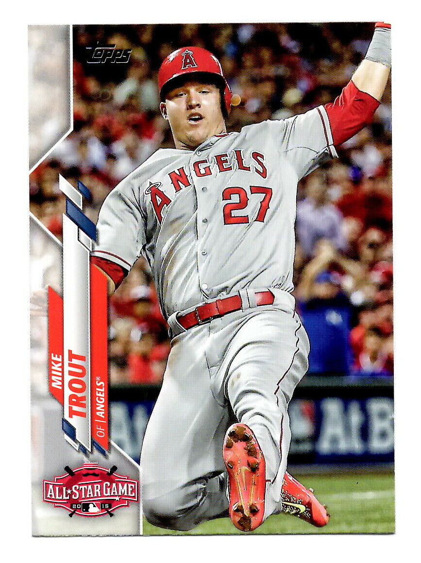 Mike Trout 2020 Topps Update All Star Series Mint Card #U4