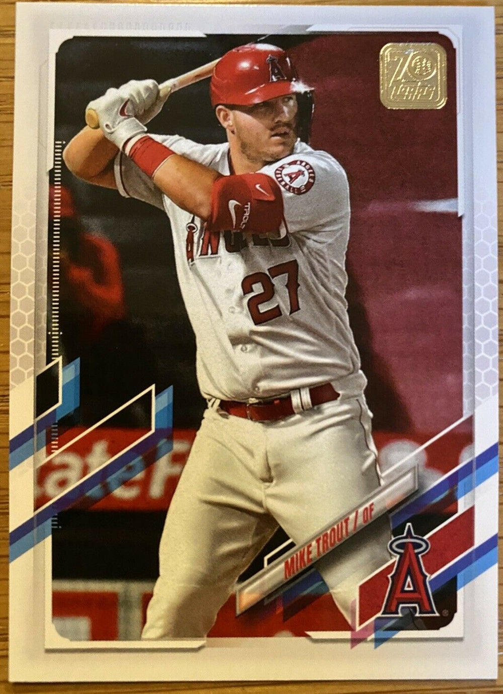 Mike Trout 2021 Topps Series Mint Card #27
