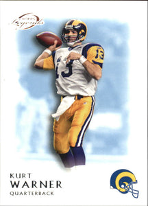 Kurt Warner 2011 Topps Legends BLUE Parallel Series Mint Card #19