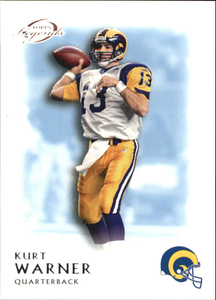 Kurt Warner 2011 Topps Legends BLUE Parallel Series Mint Card #19