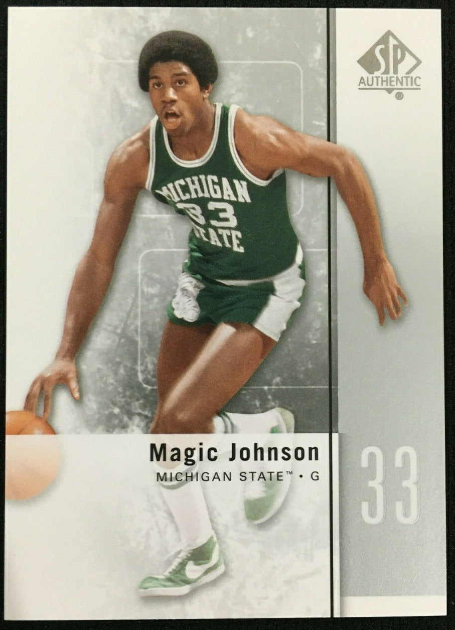 Magic Johnson 2011 2012 SP Authentic Series Mint Card #10