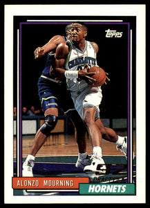 Alonzo Mourning 1992 1993 Topps Series Mint ROOKIE Card #393