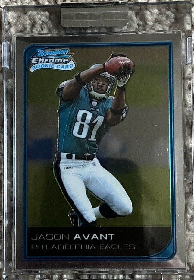 Jason Avant 2006 Bowman Chrome Uncirculated Series Mint ROOKIE Card #268 (Only 519 made)