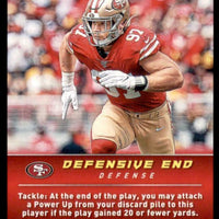 Nick Bosa 2020 NFL Five EPIC Series Mint Card #E237