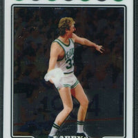 Larry Bird 2008 2009 Topps Chrome Series Mint Card #169