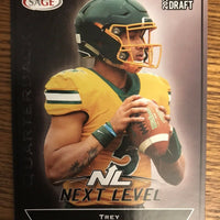 Trey Lance 2021 Sage Premier Draft Next Level Mint ROOKIE Card #48