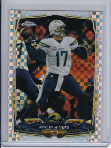 Philip Rivers 2014 Topps Chrome XFRACTOR Series Mint Card #91