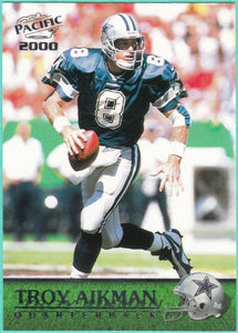 Troy Aikman 2000 Pacific Series Mint Card #98