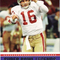 Joe Montana  2011 Topps Super Bowl Legends Series Mint Card #SBL-XVI