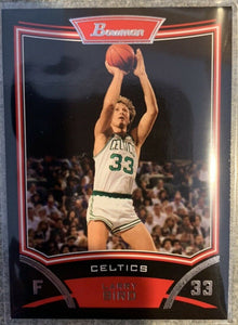 Larry Bird 2008 2009 Bowman Series Mint Card #109