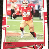 Jimmy Garoppolo 2020 Donruss Series Mint Card #10