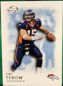 Tim Tebow 2011 Topps Legends BLUE Parallel Series Mint Card #87