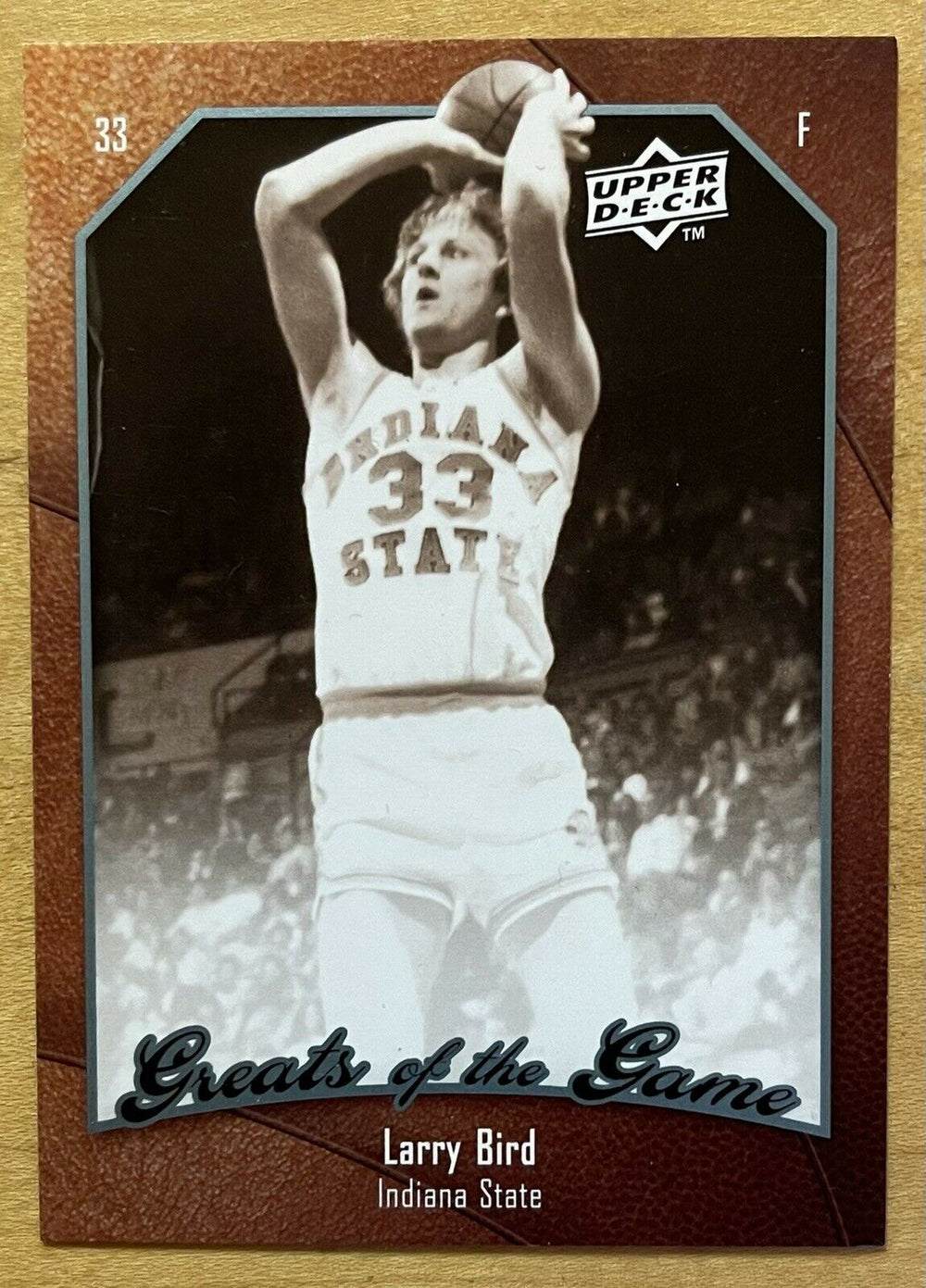 Larry Bird 2010 Upper Deck Greats of the Game Series Mint Card #42