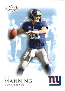 Eli Manning 2011 Topps Legends BLUE Parallel Series Mint Card #55