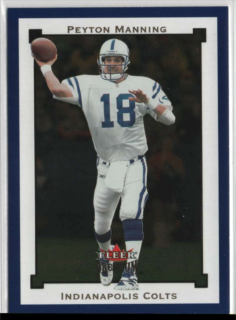 Peyton Manning 2002 Fleer Premium Series Mint Card #14