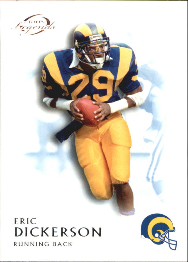 Eric Dickerson 2011 Topps Legends BLUE Parallel Series Mint Card #70