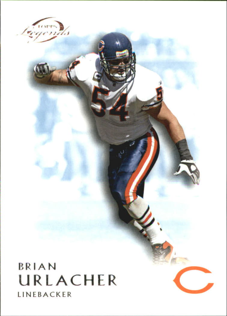 Brian Urlacher 2011 Topps Legends BLUE Parallel Series Mint Card #11