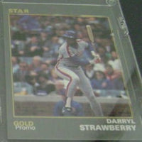 Darryl Strawberry 1990 Star Company GOLD PROMO Mint Card. ONLY 300 MADE!
