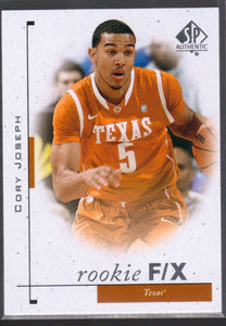 Cory Joseph 2011 2012 SP Authentic Rookie F/X Mint Series Card #100