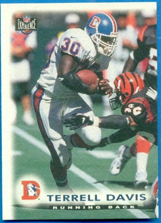 Terrell Davis 1996 Score Board NFL Experience Series Mint Card #59