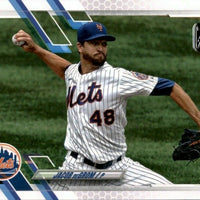 Jacob deGrom 2021 Topps League Leaders Series Mint Card #170