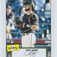 Joey Bart 2021 Topps '52 Redux Series Mint ROOKIE Card #T52-49