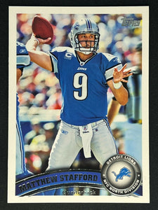 Matthew Stafford 2011 Topps Series Mint Card #86