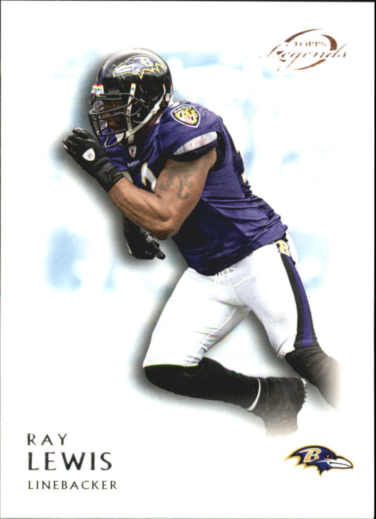 Ray Lewis 2011 Topps Legends BLUE Parallel Series Mint Card #127