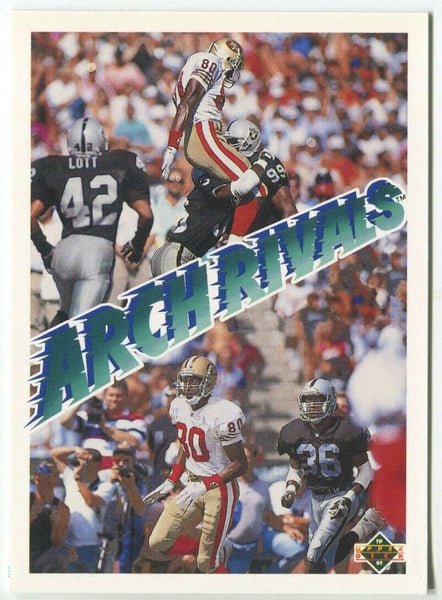 Jerry Rice 1991 Upper Deck Team MVP Series Mint Card #475