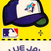Toronto Blue Jays 1981 Fleer Logo Sticker Series Mint Card