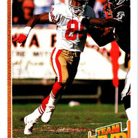 Jerry Rice 1991 Upper Deck Team MVP Series Mint Card #475