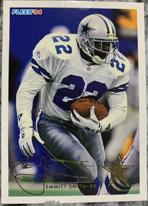 Emmitt Smith 1994 Fleer Series Mint Card #121