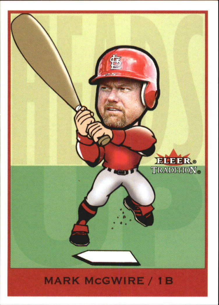 Mark McGwire 2002 Fleer Tradition Heads Up Series Mint Card #9