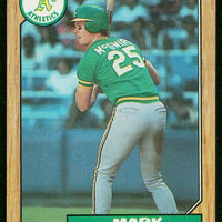 Mark McGwire 1987 Topps Series Mint ROOKIE Card #366